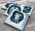 Geode Crackle Coaster