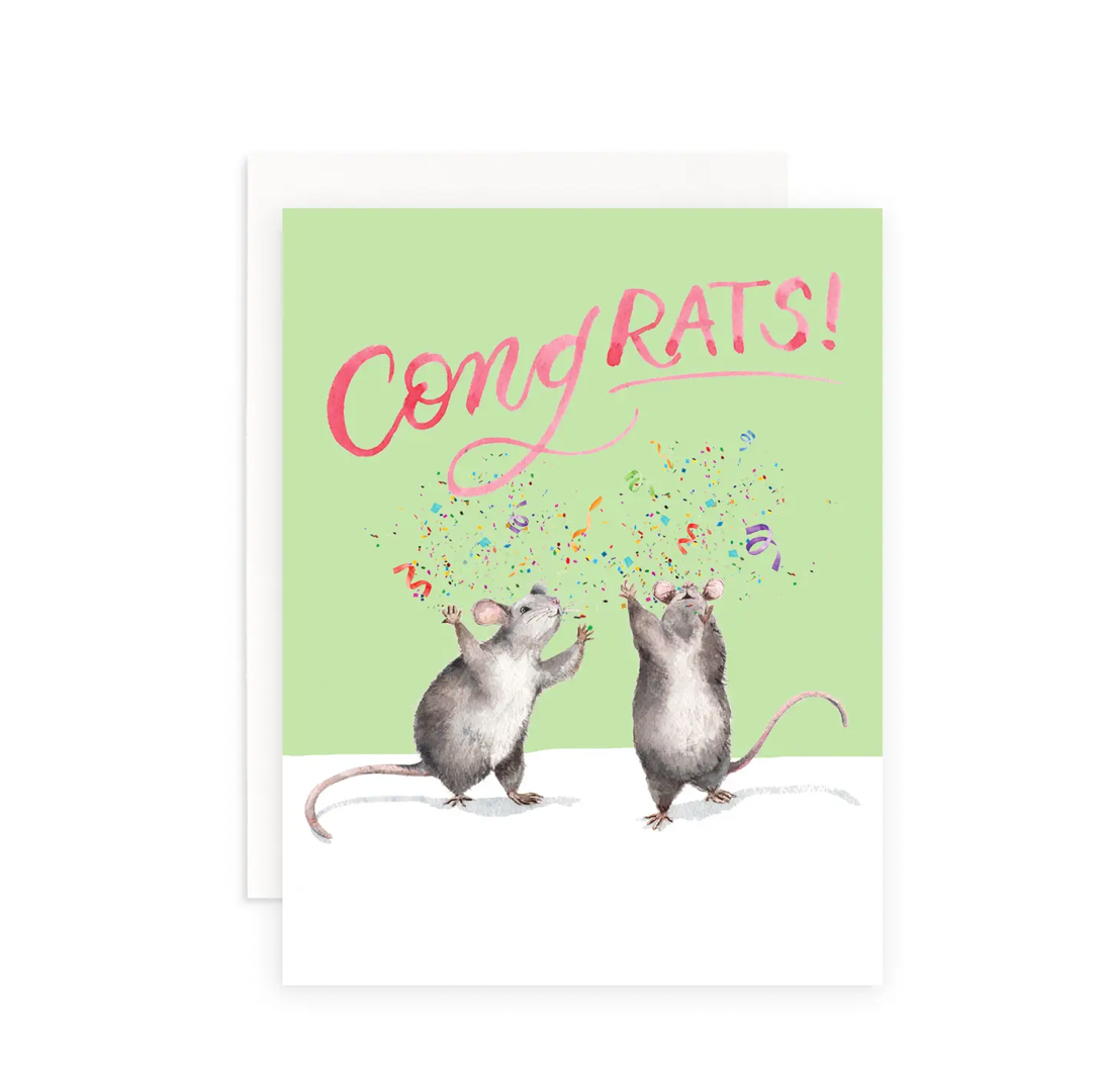 CongRATS! Greeting Card