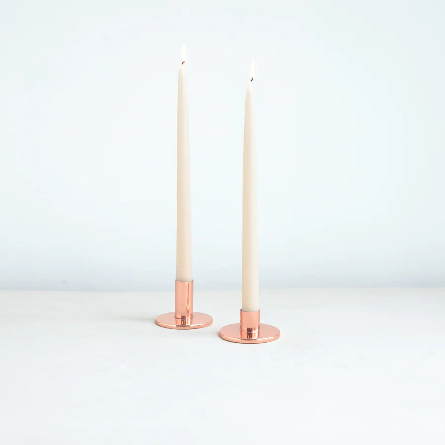 Copper Taper Candleholder