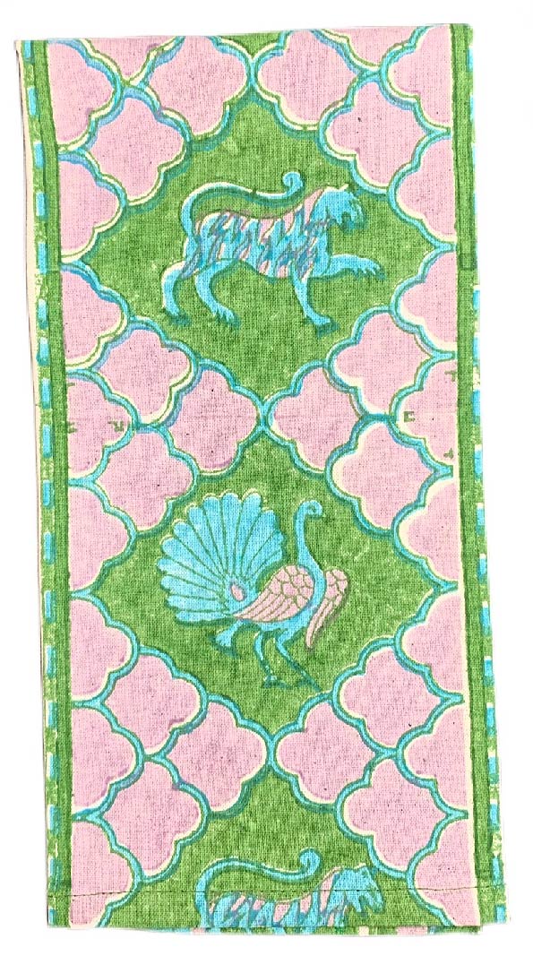 Kalamkar Tiger Napkins