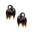 Little Black Swan Earrings
