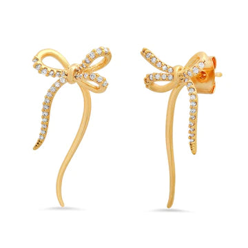 Long Bow Earrings