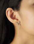 Long Bow Earrings