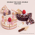 Sliceable Birthday Cake & Candles