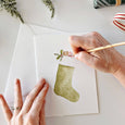 Classic Christmas Paintable Notecard
