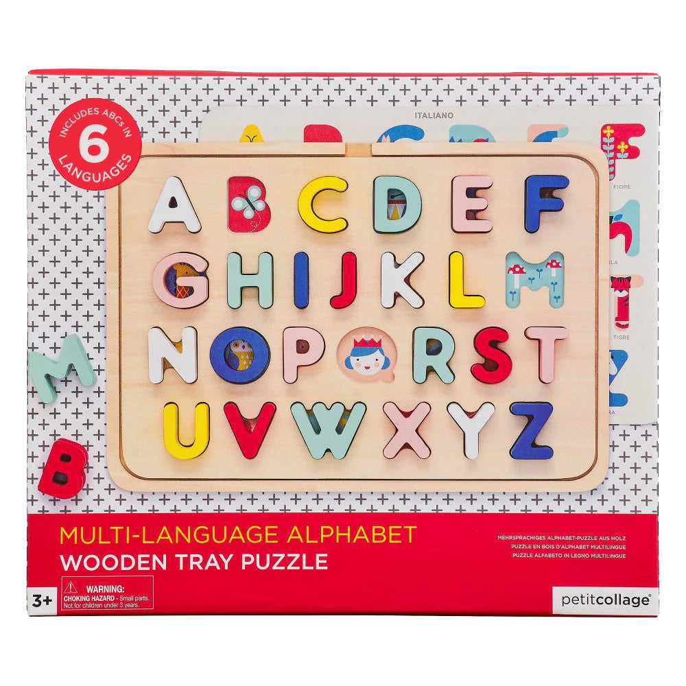 Alphabet Wooden Tray Puzzle