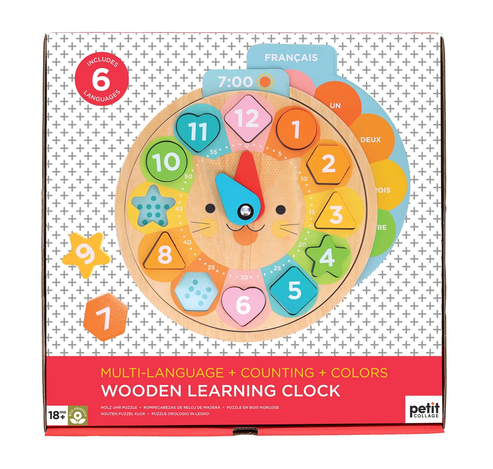 Wooden Learning Clock