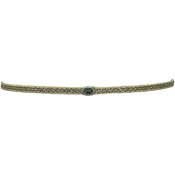 Metallic Thread Diamante Bracelet