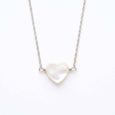 Mother of Pearl Heart Necklace
