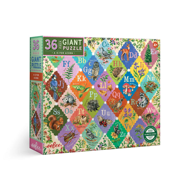 A Is For Acorn Giant Puzzle