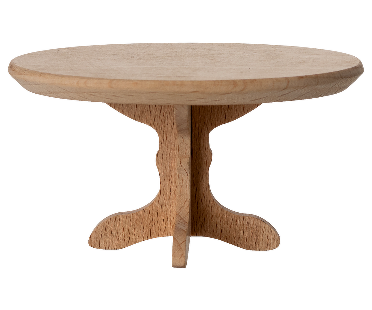 Oval Wooden Coffee Table