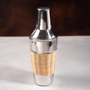 Rattan Cocktail Shaker