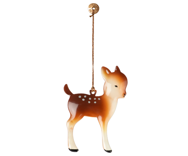 Bambi Metal Ornament