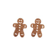 Gingerbread Man Studs