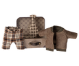 Grandpa Mouse's Suitcase with Clothes