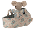 Baby Mouse in Carry Cot
