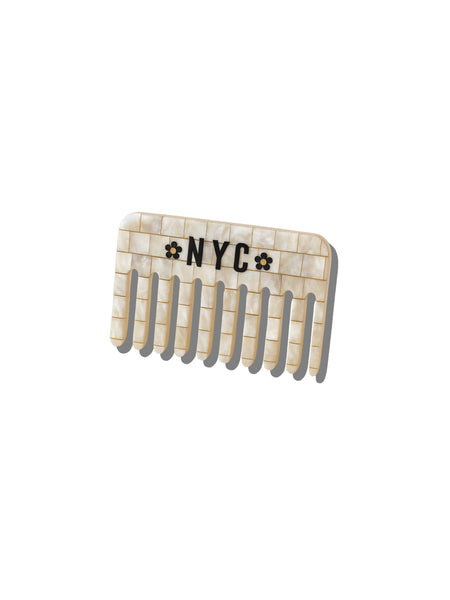 NYC Mosaic Pocket Comb