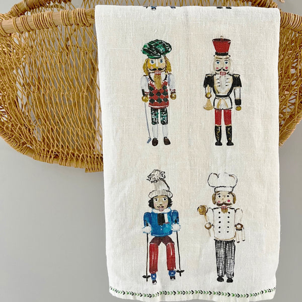 Nutcrackers Tea Towel