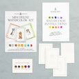 Mini Watercolor Painting Kit: Dogs