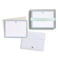 Scalloped Heart Flat Notecard Set
