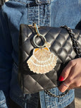 Seashell Bag Charm & Keychain