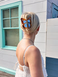 Boho Monarch Hair Clip