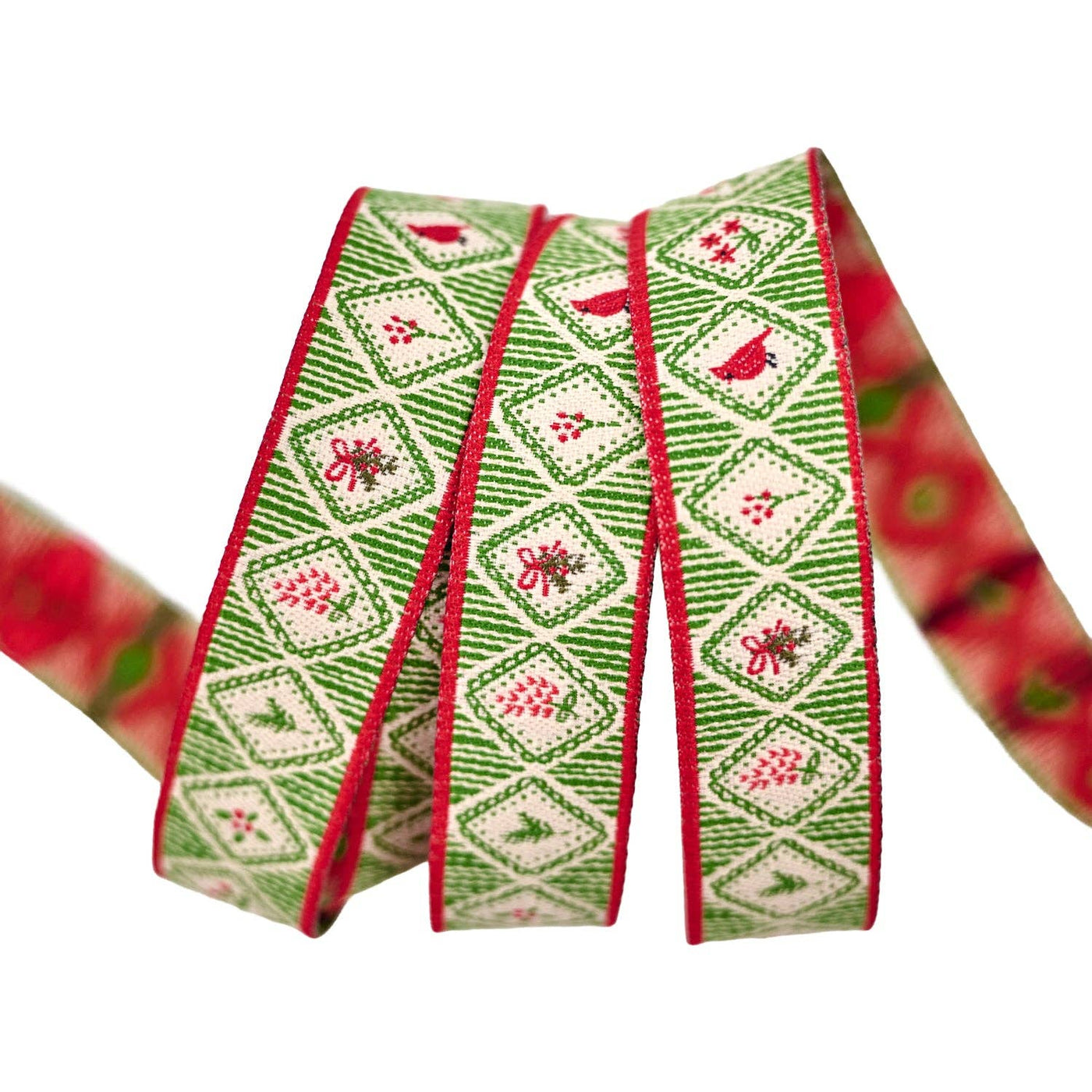 Holiday Charm Ribbon by the Yard