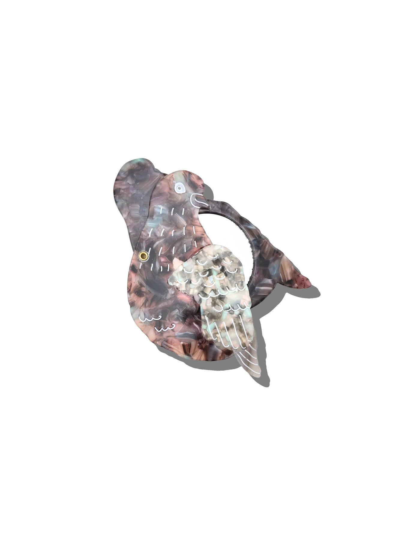 Pigeon Compact Mirror