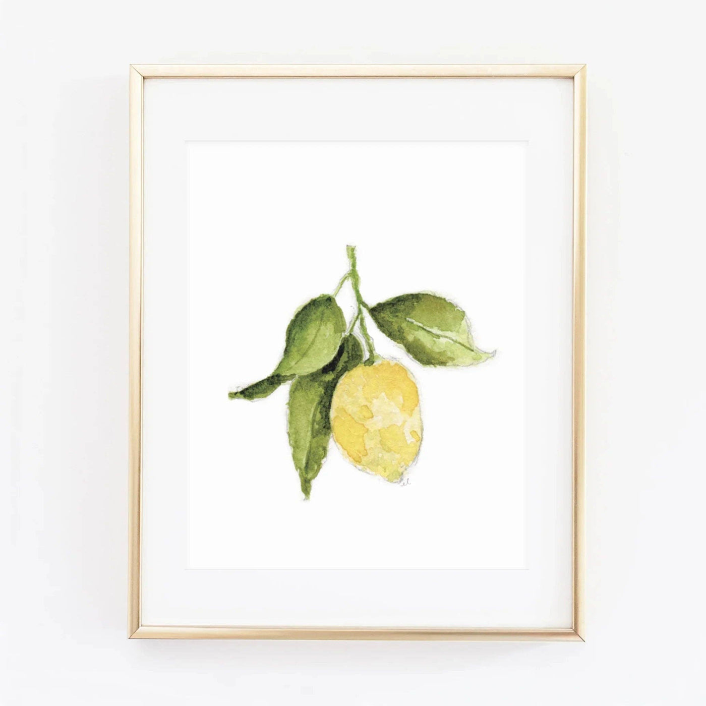 Lemon Art Print