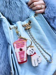 Doodle Puppy Bag Charm & Keychain