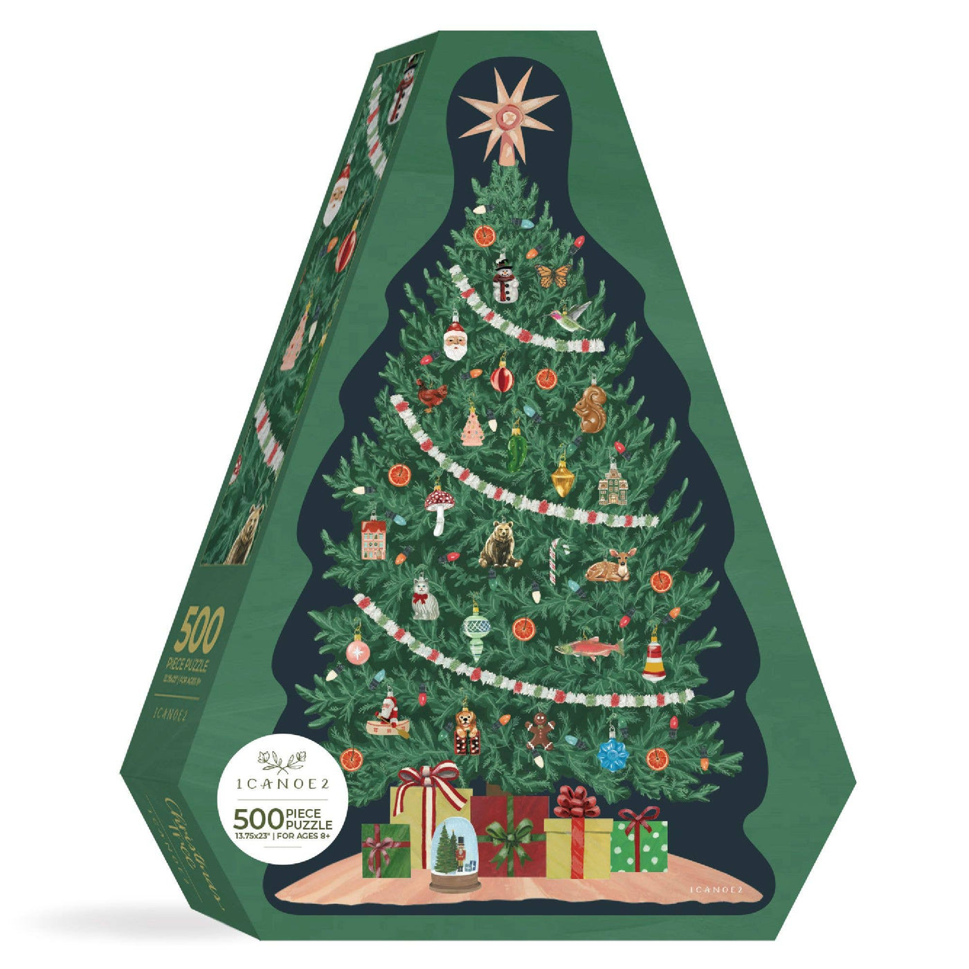 Christmas Tree Shaped Puzzle