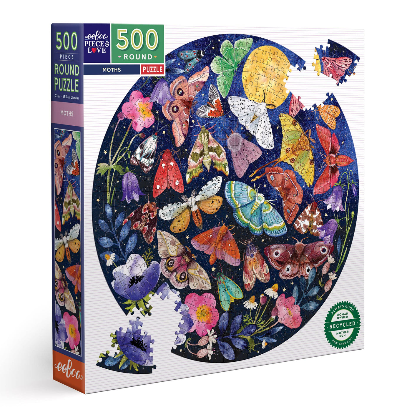 Moths Round Puzzle