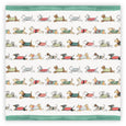 Holiday Pups Tea Towel
