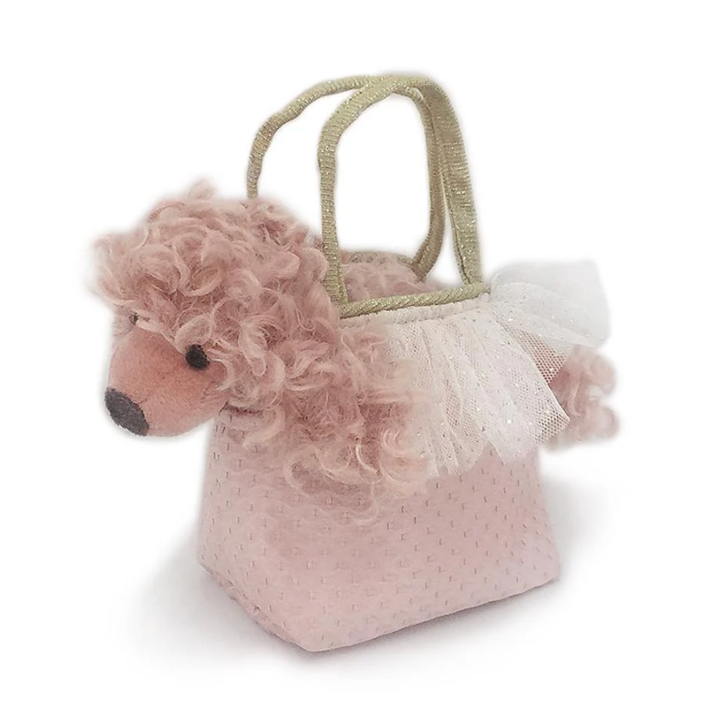 Pink Poodle & Tote