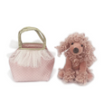 Pink Poodle & Tote