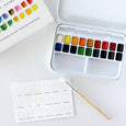 18 Watercolor Paint & Brush Set