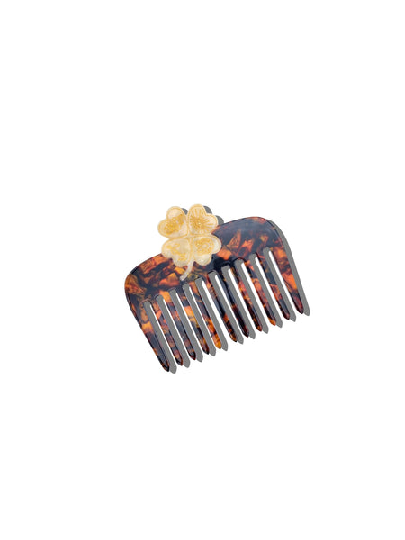 Lucky Clover Pocket Comb