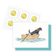 Black Lab Mini Note Card Set