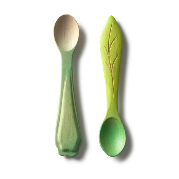 Leek and Kale Spoon Set