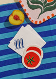 Tomato Coaster Set