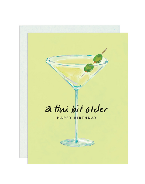 Tini Bit Older Birthday Card