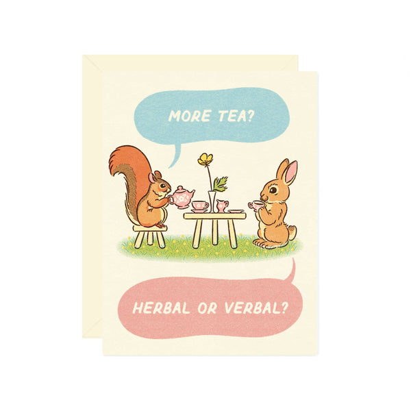More Tea Card