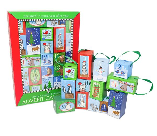 Woodland Matchbox Advent Calendar