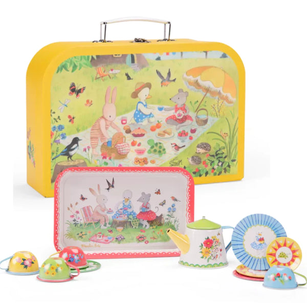 Picnic Metal Tea Set