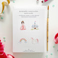 Fairytale Paintable Notecards