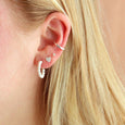 Freshwater Pearl Hoop Earrings
