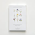 Garden Flowers Tea Towel