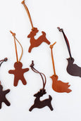 Amish Leather Ornament