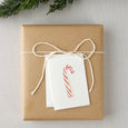 Christmas Mini Watercolor Notecard