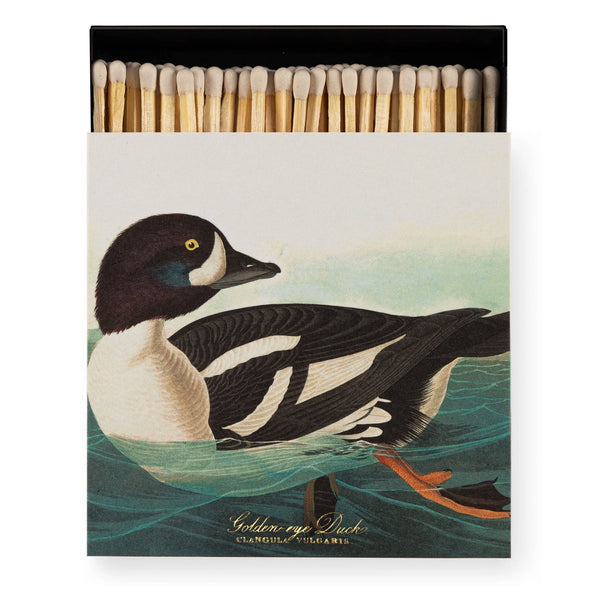 The Golden-Eye Duck Matchbox